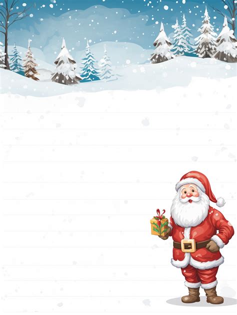 Letter To Santa Template Free Stock Photo - Public Domain Pictures