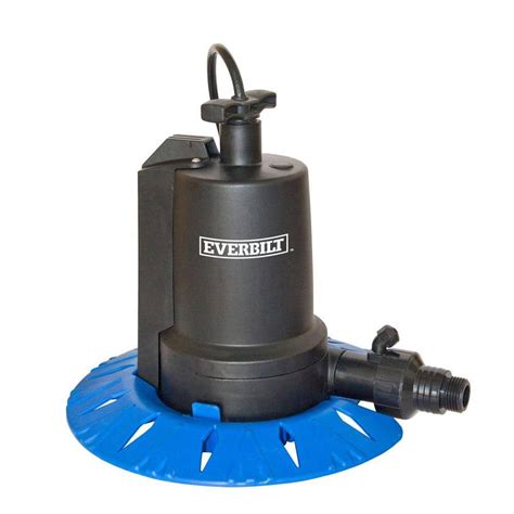 Everbilt 1/8 HP Pool Cover Pump-UT08804 - The Home Depot