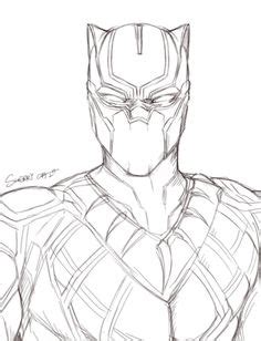 Black Panther Marvel Drawing at GetDrawings.com | Free for personal use ...