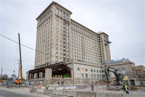 Photos: Michigan Central Station renovation in Detroit