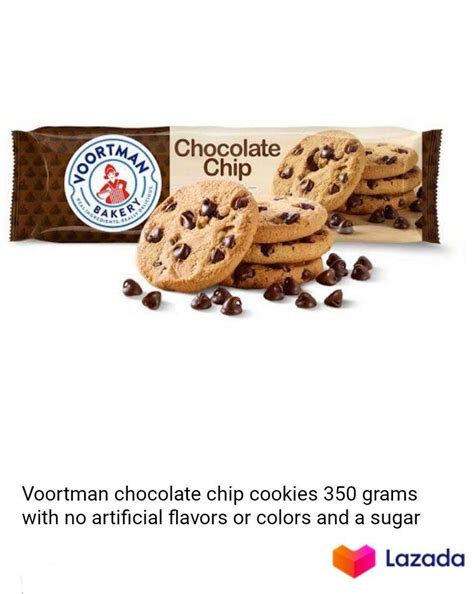 15% Off | Voortman Bakery chocolate chip cookies Voortman 350 grams with no artificial flavors ...