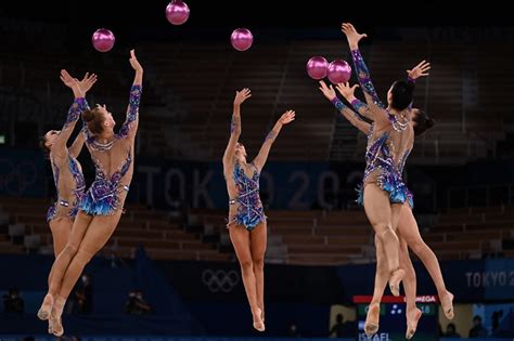 Rhythmic gymnastics team finish sixth, concluding best-ever Olympics for Israel | The Times of ...