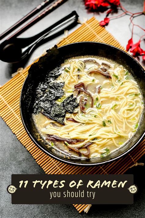 11 Types of Ramen you should try - Ang Sarap