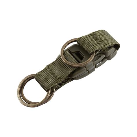 Aliexpress.com : Buy 3 Colors Outdoor Sports Nylon Clip Carabiner Double Keychain Quick Release ...