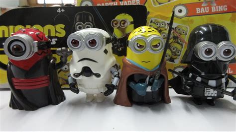 MINIONS Star Wars Action Figure Toy Unboxing & Review - YouTube