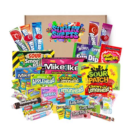 American Sweet Box USA Candy Gift Hamper – Simway Sweets