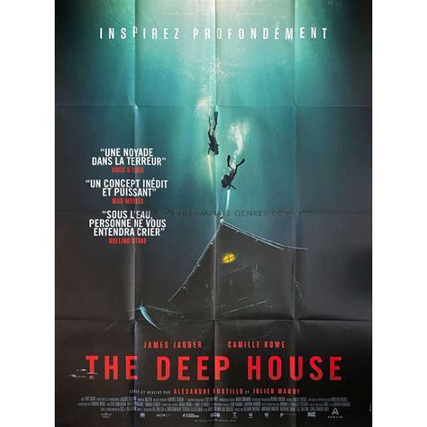 THE DEEP HOUSE French Movie Poster - 47x63 in. - 2021