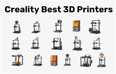 Creality Best 3D Printer For Your References