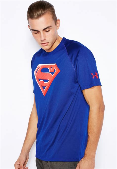 Buy Under Armour blue Superman T-Shirt for Men in Manama, Riffa