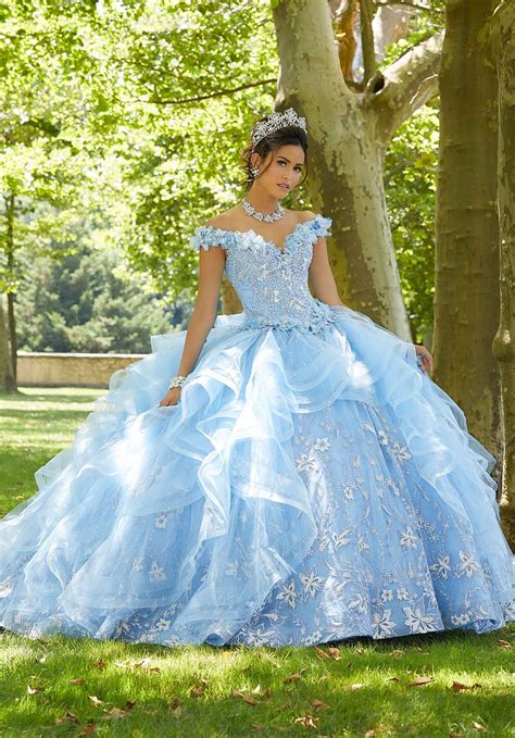 Ruffled Quinceanera Dress by Mori Lee Vizcaya 89303 | Quinceanera ...