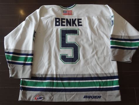 Eric Benke Early 2000’s Seattle Thunderbirds Jersey