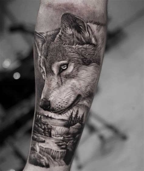 Native American Wolf Tattoos For Girls