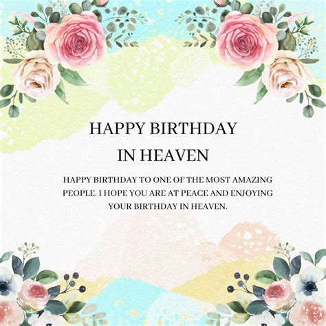 120+ Happy Birthday In Heaven: Heavenly Birthday Wishes