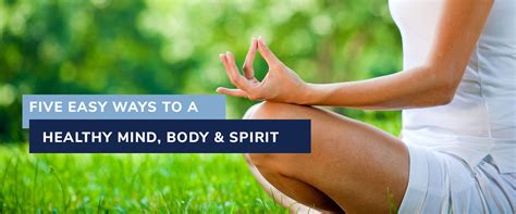 Wellness: Five Ways to a Healthy Mind, Body and Spirit - Svamitva.com