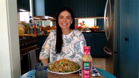 Celebrity chef Katie Lee shares recipes for healthy eating at home