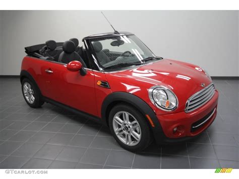 2012 Chili Red Mini Cooper Convertible #57271922 | GTCarLot.com - Car ...