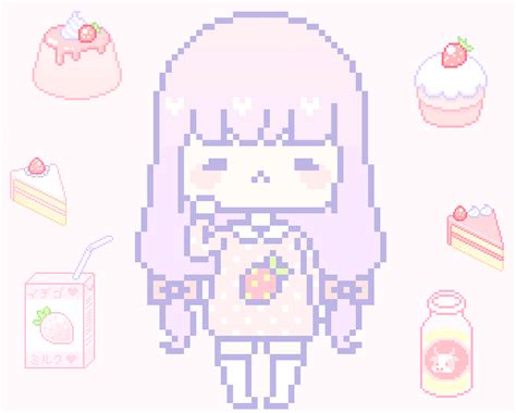 pixel art kawaii cute | Pixel art, Pixel art background, Pixel drawing