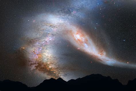 The Milky Way and Andromeda Galaxies Are Set to Collide in 4 Billion Years | My Modern Met