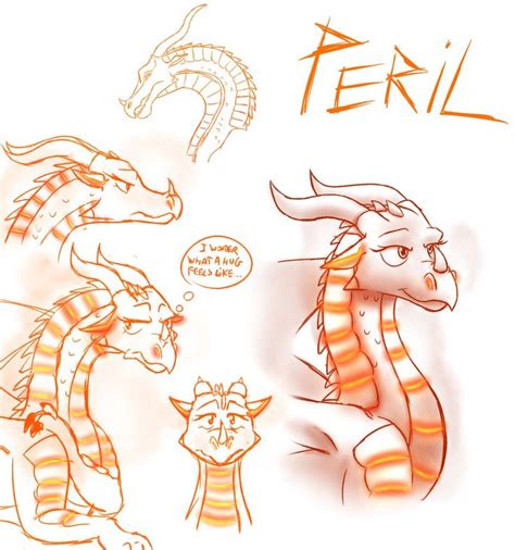 Sketches - Peril (WoF) by StarWarriors on DeviantArt | Wings of fire, Wings of fire dragons ...