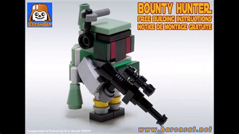 Lego Mini Boba Fett Free instructions - YouTube