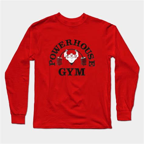 Powerhouse Gym - Strength Training - Long Sleeve T-Shirt | TeePublic