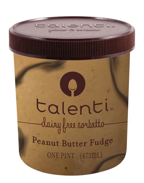 Peanut Butter Fudge Sorbetto Talenti Flavors, Gelato Flavors, Ice Cream Flavors, Vegan Ice Cream ...