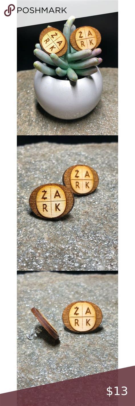 Ozark Marty Wendy Byrde Women's Stud Post Earrings Wood Wooden Laser Eng… | Post earrings, Ozark ...