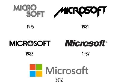 Microsoft logo and the history behind the company | LogoMyWay