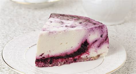 No Bake Saskatoon Berry Cheesecake