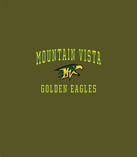 Mountain Vista High School Golden Eagles C1 Digital Art by Anirup Oreof ...