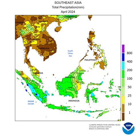 Climate Map Of Asia