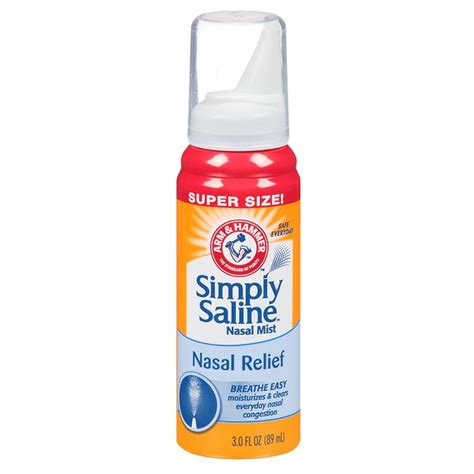 Simply Saline Sterile Saline Nasal Mist | Walgreens