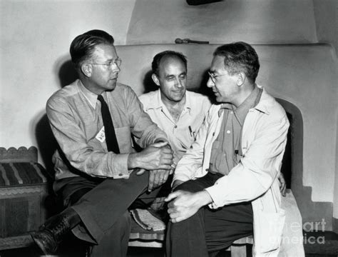 Manhattan Project Scientists At Los Alamos Photograph by Los Alamos National Laboratory/science ...