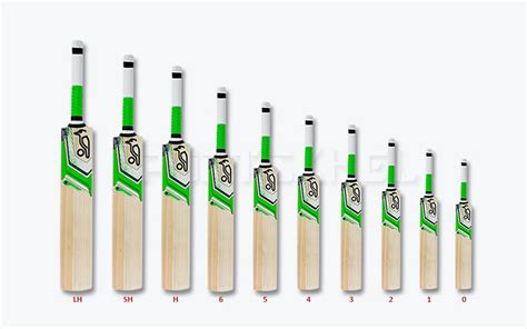 Kookaburra Cricket Bat Size Chart - Find your right cricket bat