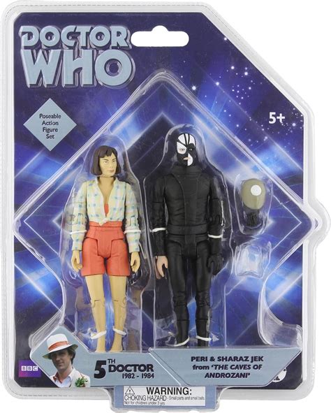 Amazon | Underground Toys Doctor Who Peri and Sharaz Jek Action Figure ...