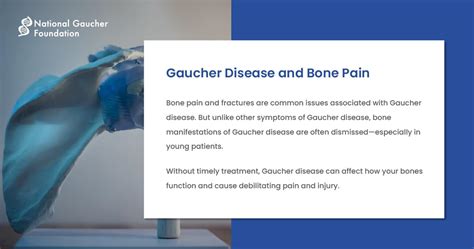 Bone Symptoms of Gaucher Disease | National Gaucher Foundation