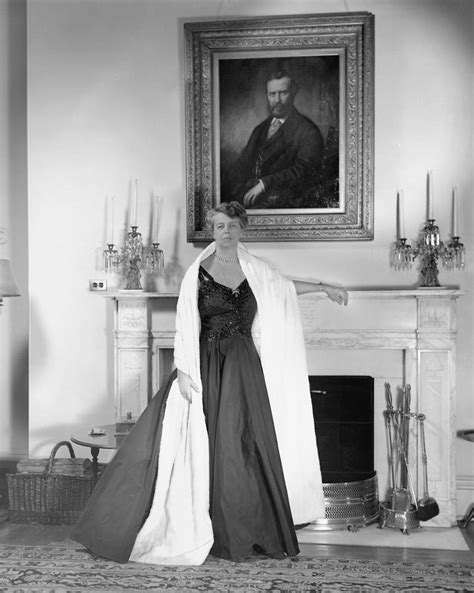 Eleanor Roosevelt In The White House by Bachrach