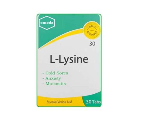 L Lysine Pills - Uses (Cold Sores, Anxiety), Benefits, Dose, Warnings