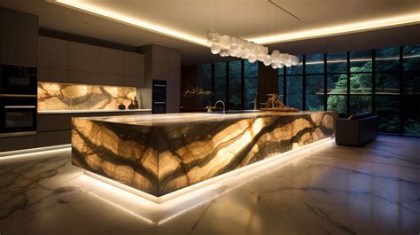 Backlit Marble and Onyx with LED for Wall and Floor - Dedalo Stone