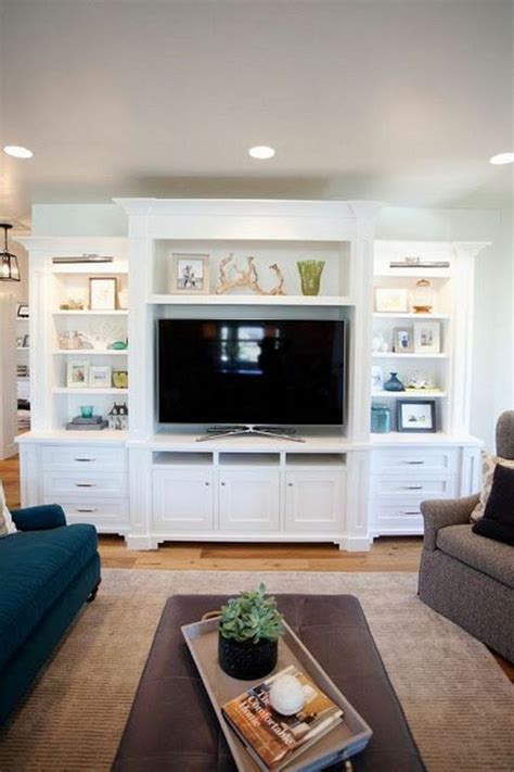 20++ Living Room Built In Cabinet Ideas - PIMPHOMEE