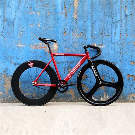 Aliexpress.com : Buy Fixed Gear Bike Fixie Bike Aluminum 53/55/58cm DIY ...