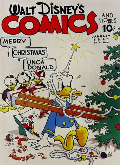 Merry Christmas Donald, 1941 | Christmas comics, Disney christmas, Donald duck comic