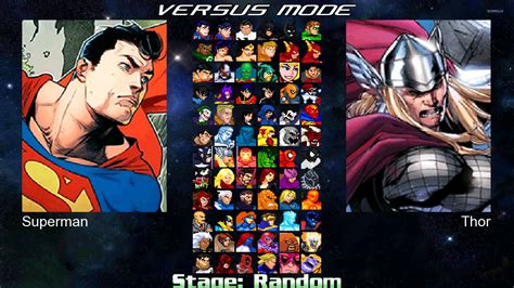 Marvel vs DC Mugen