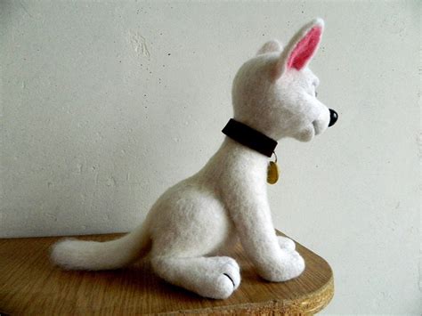 Bolt Dog Felted Toy Lightning Bolt Bolt Toy Bolt Disney | Etsy