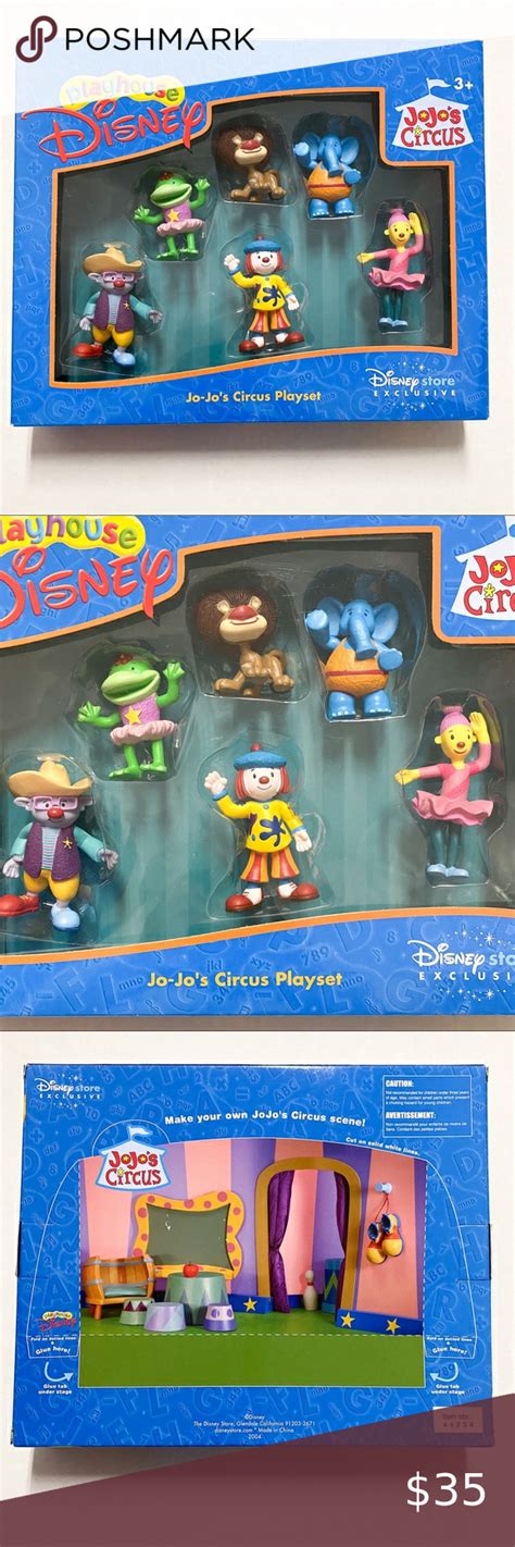 NEW Playhouse Disney Jojo’s Circus playset figures