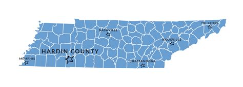 Hardin County Tennessee Map - Sheri Dorolice