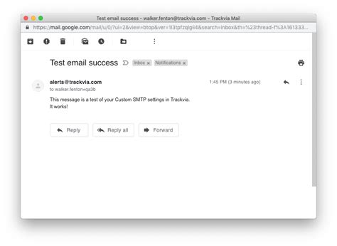 Custom Mail Settings! – TrackVia