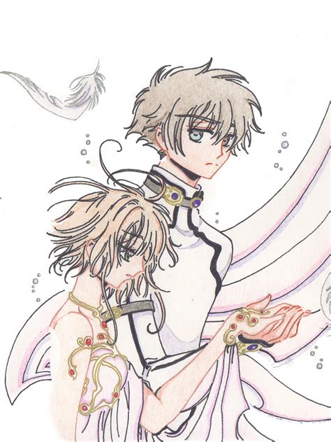 Sakura and Syaoran Fan Art by TsukiLion on DeviantArt