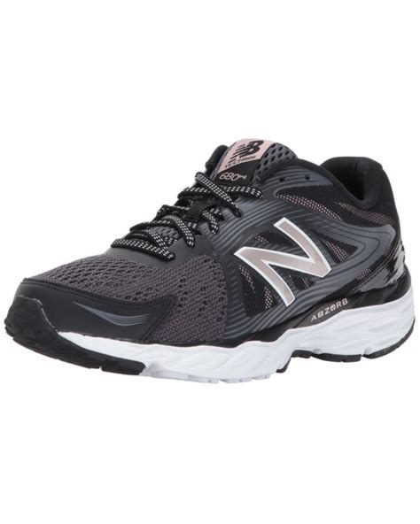 New Balance 680 V4 Running Shoe in Black | Lyst