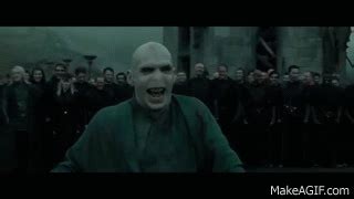 Voldemort laughing like a retard on Make a GIF